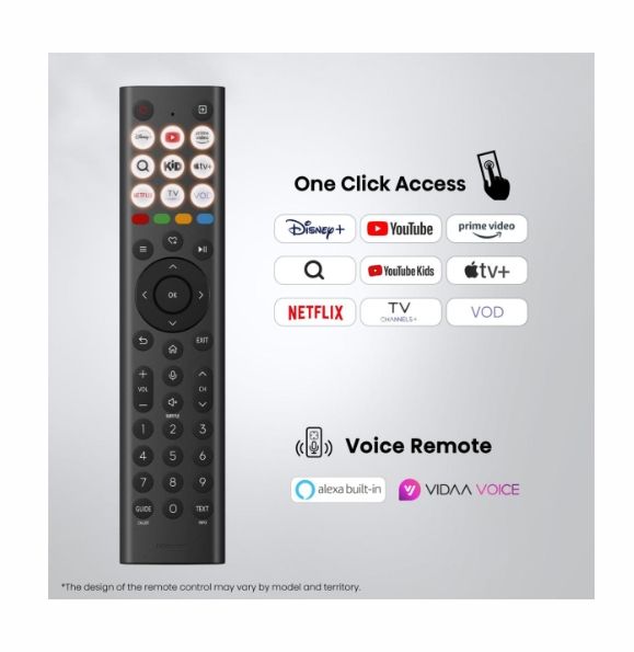 Телевизор Hisense 65" A7S, 4K Ultra HD 3840x2160, QLED, HDR 10+, HLG, Dolby Vision, Dolby Atmos, Smart TV, Light Sensor, WiFi Direct, BT, Anyview Cast, 3xHDMI, 2xUSB, LAN, CI+, DVB-T2/C/S2, Black