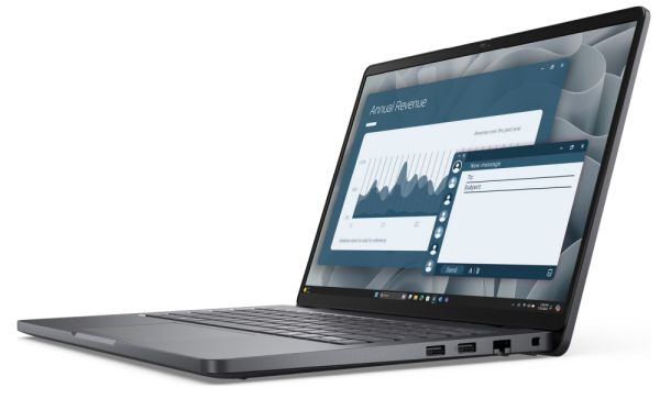 Лаптоп Dell Pro 14 PC14255, AMD Ryzen 5 PRO 230, 14" FHD+(1920x1200) IPS 300nits AG, 1x16 GB DDR5 5600 MT/s, 512 GB SSD, AMD Radeon 760M graphics, FHD HDR IR Cam and Mic, Wi-Fi 6E, FPR, Backlit Kb, Win11 Pro, Magn, 3Y + Dell Pro 14-16 Premium Slim Backpac
