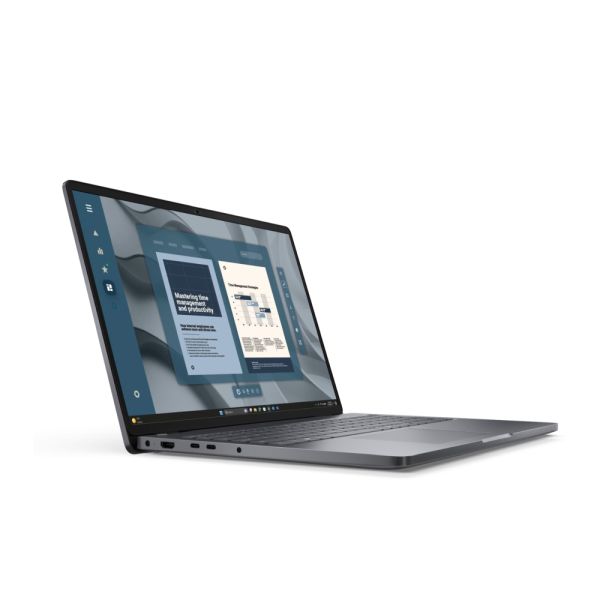 Лаптоп Dell Pro 16 PC16255, AMD Ryzen 5 PRO 230, 16.0" FHD+(1920x1200) IPS AG 300nits, 1x16 GB DDR5 5600 MT/s, 1 TB SSD, AMD Radeon 760M, FHD HDR+IR Cam and Mic, Wi-Fi 6E, FPR, Backlit Kb, Win 11 Pro, 3Y PS, Magn + Dell Pro 14-16 Premium Slim Backpack