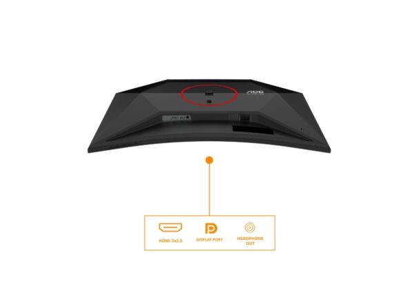 Монитор AOC C32G4Z, 31.5" Curved 1500R, VA, WLED, 1920x1080@260Hz (OC, Native 240Hz), 4ms GtG, 0.3ms MPRT, 300cd m/2, 3500:1, Adaptive Sync, FlickerFree, Anti Blue Light, 5Wx2, Tilt, Height Adjust, Swivel, 2xHDMI, DP