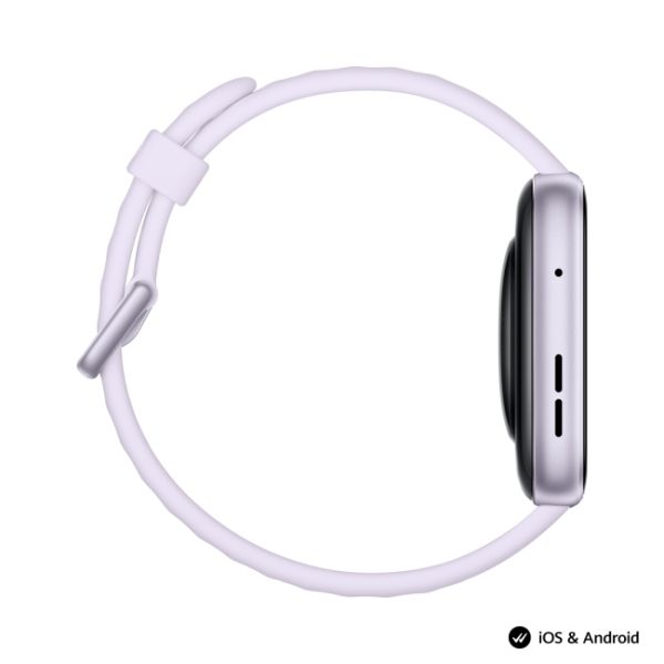 Часовник Huawei Watch Fit 5 Niki-B19F Purple + Huawei Freebuds SE 4 ANC, White