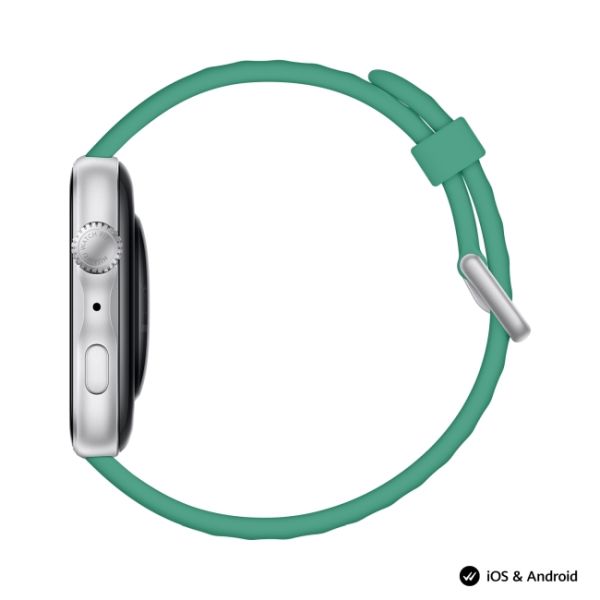 Часовник Huawei Watch Fit 5 Niki-B19F Green + Huawei Freebuds SE 4 ANC, White