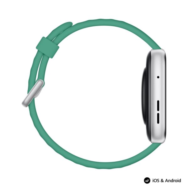 Часовник Huawei Watch Fit 5 Niki-B19F Green + Huawei Freebuds SE 4 ANC, White