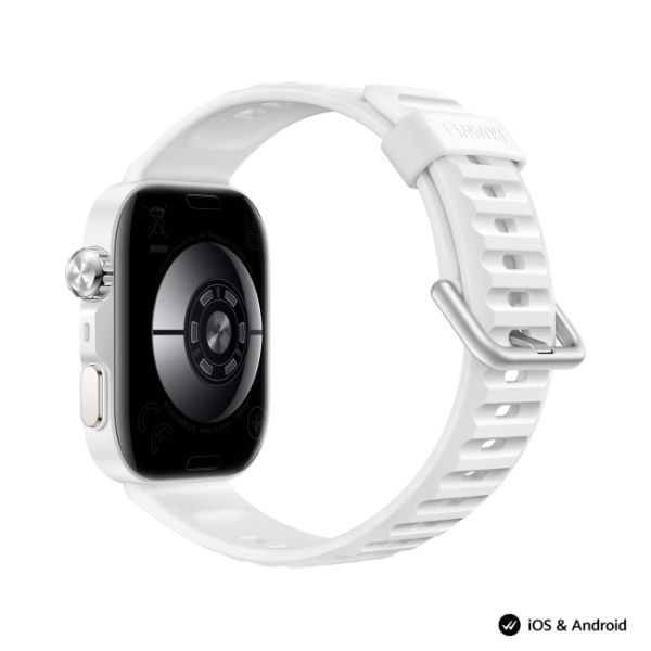 Часовник Huawei Watch Fit 5 Pro Niki-B29FS White + Huawei Freebuds SE 4 ANC, White