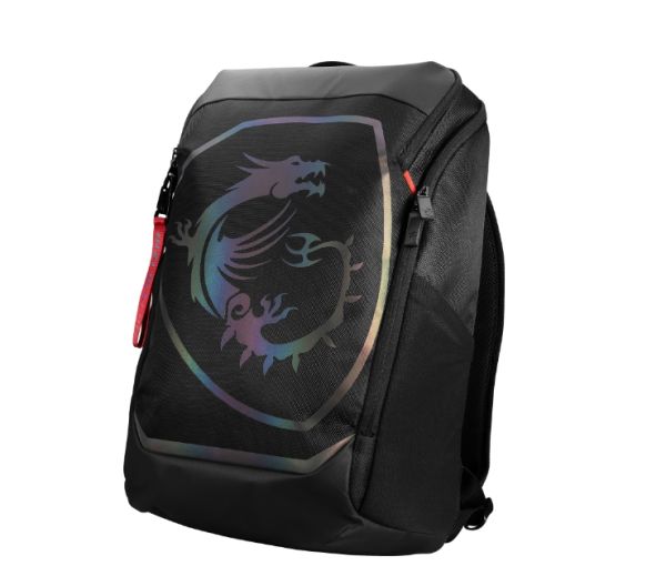 Раница MSI Titan Gaming Backpack, Water resistant  IPX-2, Padded mesh back panel, All laptop up to 18", 51 x 34 x 9cm