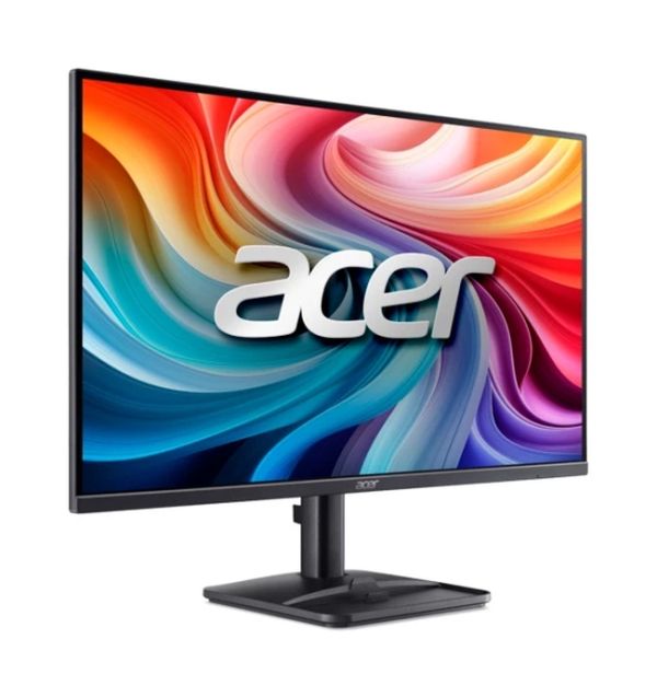 Монитор Acer EK241YP0bi, 23.8'' FHD (1920x1080), VA, 144Hz, 100M:1, 250 nits, 4ms (GTG)/1ms (VRB), 99% sRGB, HDMI 1.4, VGA, FreeSync, ZeroFrame, BlueLightShield, Tilt, VESA, Energy Class D, Black, 2Y