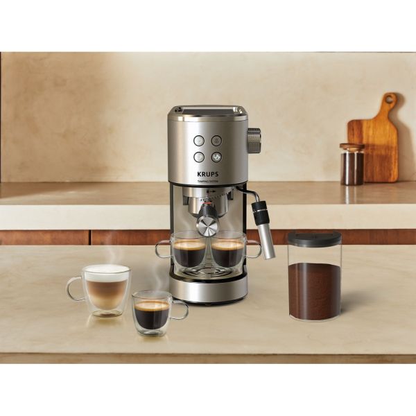 Кафемашина Krups XP499EE0 Esp Virtuoso+Autotamping Eu