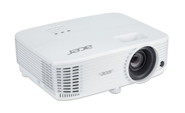 Мултимедиен проектор Acer Projector P1557, DLP, FHD (1920x1080), 4800 ANSI Lumens, 16 000:1, 1.3x, HDMI 2x1.4, DC Out (5V/1.5A, USB-A), RS232, Audio in/out, Speaker 3W, Bluelight Shield, Bag, 2.4 kg, 3Y, White