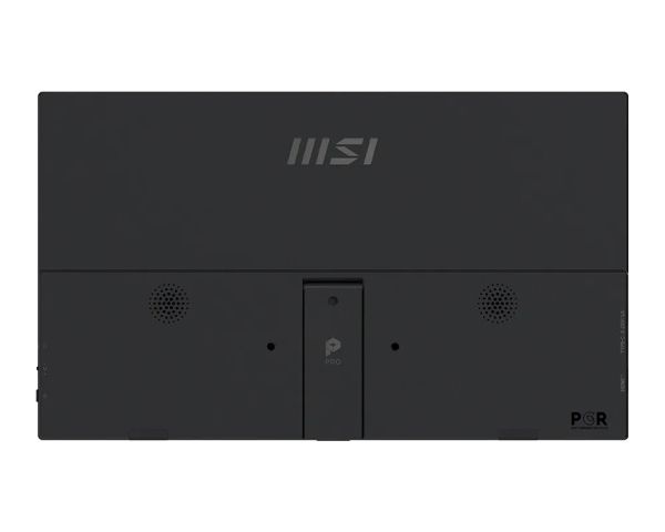 Монитор MSI PRO MP165 E6 Portable Monitor, 15.6", 4ms, 60Hz IPS, 1920x1080, EyesErgo, Anti-flicker, Less Blue Light, 250nits AG, 16.7M, 1000:1, 2xType-C(15W), HDMI(2.0b), 2x1W, Tilt, VESA 75, Black, 0.78kg