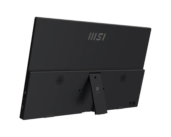 Монитор MSI PRO MP165 E6 Portable Monitor, 15.6", 4ms, 60Hz IPS, 1920x1080, EyesErgo, Anti-flicker, Less Blue Light, 250nits AG, 16.7M, 1000:1, 2xType-C(15W), HDMI(2.0b), 2x1W, Tilt, VESA 75, Black, 0.78kg