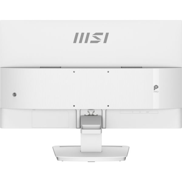 Монитор MSI PRO MP241W E14V Proffesional Bussiness Monitor, 23.8", 1ms, 144Hz VA, 1920x1080, AMD FreeSync, EyesErgo, Anti-flicker, Eye-Q Check, Project Mode, HDR Ready, 250nits AG, 3500:1, 100M:1, sRGB 98%, DP, HDMI, Tilt, VESA 100, White, 2.94kg