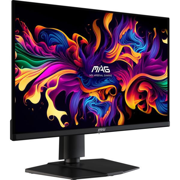 Монитор MSI MAG 271QP QD-OLED X28 Gaming Monitor, 26.5", 0.03ms, 280Hz, 2560x1440, G-SYNC, AMD FreeSync Premium Pro, AI Vision, Console Mode, ClearMR 15000, HDR True Black 400, Type-C(15W PD), DP(1.4a), 2xHDMI(2.1), Pivot, Heigh Adj., VESA 100, Black, 8.2
