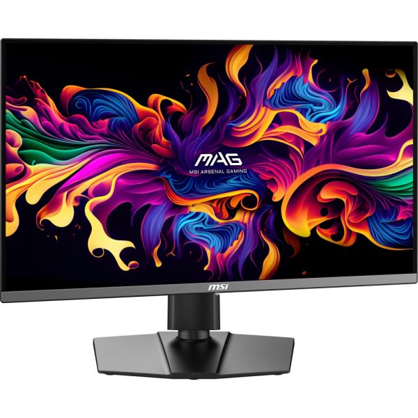 Монитор MSI MAG 272QP QD-OLED X50 Gaming Monitor, 26.5", 0.03ms, 500Hz, 2560x1440, G-SYNC, AMD FreeSync Premium Pro, AI Vision, Console Mode, ClearMR 21000, HDR True Black 500, Type-C(15W PD), DP(1.4a), 2xHDMI(2.1), Pivot, Heigh Adj., VESA 100, Black, 8kg