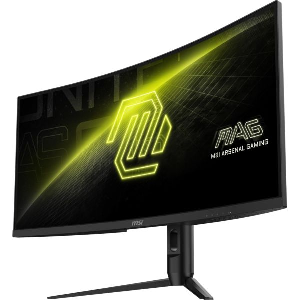 Монитор MSI MAG 342CQR E2 Gaming Monitor, 34", 1ms, 180Hz Curve 1500R VA, 3440x1440, AMD FreeSyncPremium, AI Vision, Console Mode, HDR Ready, 300nits AG, 1.07B, 3000:1, 100M:1, DP(1.4a), 2xHDMI(2.0b), Headphone out, Pivot, Heigh Adj., VESA 75, Black, 6.95