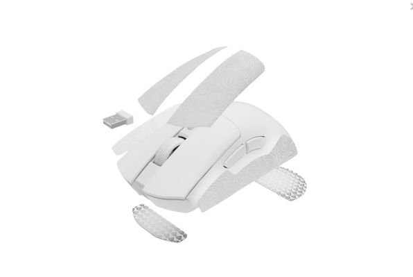Мишка Fury Gaming Mouse Zircon 880 Wireless 12000 dpi, White