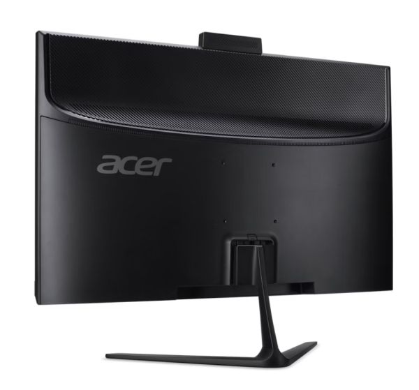 Настолен компютър - всичко в едно Acer Aspire C24-B, 23.8'' FHD IPS AiO 120Hz, Intel Core Ultra 5 115U (up to 4.20GHz, 10MB), 16GB DDR5 (1 slot free), 512GB SSD, no DVD, Intel UHD, HDMI, USB 3.2, USB 2.0, Type- C, RJ-45, WiFi 6, BT 5.0, Glan,Tilt, Cam+mic