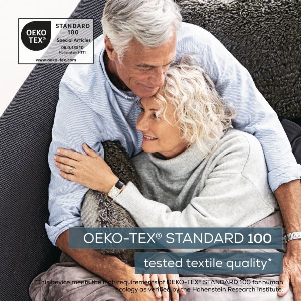 Термоподложка Beurer HK 60 Cosy Grey Abdominal & Back Heat Pad; 3 temperature settings; auto switch-off after 90 min; washable on 30°;Fast heating; Fleece fibre;BSS;69(L)x28(W) cm: Max waist 102sm