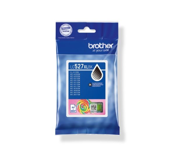 Консуматив Brother LC527XLBK  Black Ink Cartridge for MFCJ5010DW/MFCJ5110DW - 3000 page yield