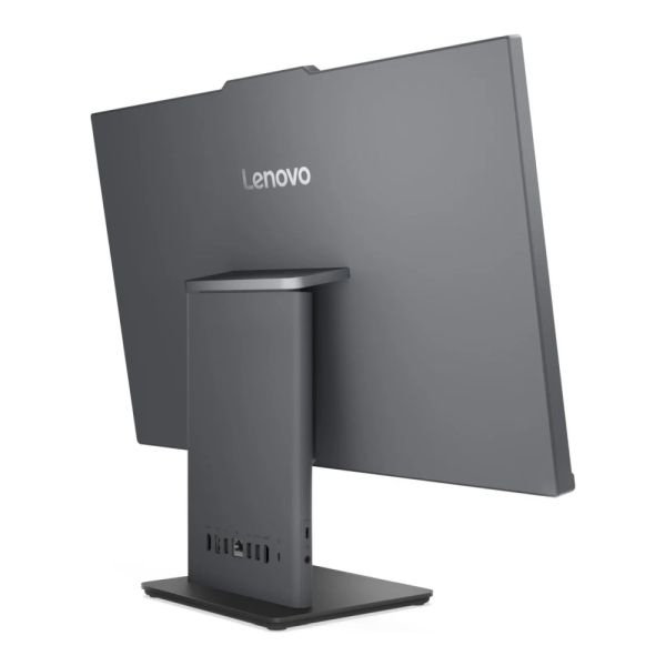 Настолен компютър - всичко в едно Lenovo ThinkCentre neo 50a 24 G6 AIO Intel Core Ultra 7 256V, 8C (up to 4.8GHz, 12MB), 16GB LPDDR5X-8533, 512GB SSD, 23.8" FHD (1920x1080) IPS AG, Integrated Intel Arc Graphics, 5MP, WLAN, BT, KB, Mouse, Luna Grey, Monito