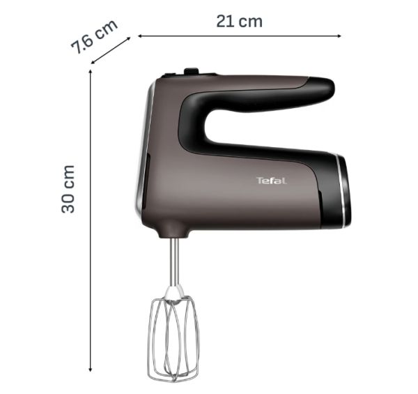 Миксер Tefal HT660EE0 Hmx Powermix Silence Grey Eu