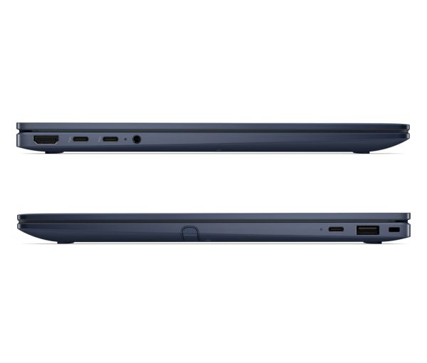 Лаптоп HP EliteBook X Flip G2i AI 14" Atmospheric Blue, Ultra 7 356H(up to 4.7Ghz/18MB/16C), 14" WUXGA AG 800nits Sure View Touchscreen, 32GB LPDDR5X On-board, 1TB PCIe SSD, Intel R15 5G GPS, WiFi7 + BT6, FPR, NFC, Backlit Kbd, 6C Batt, Win 11 Pro, 3Y Off
