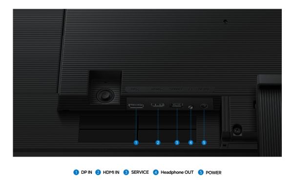 Монитор Samsung LS32H700 32" VA LED 60 Hz, 5 ms GTG, 3840x2160, 300 cd/m2 Display Port 1.4 HDMI 2.2, Black