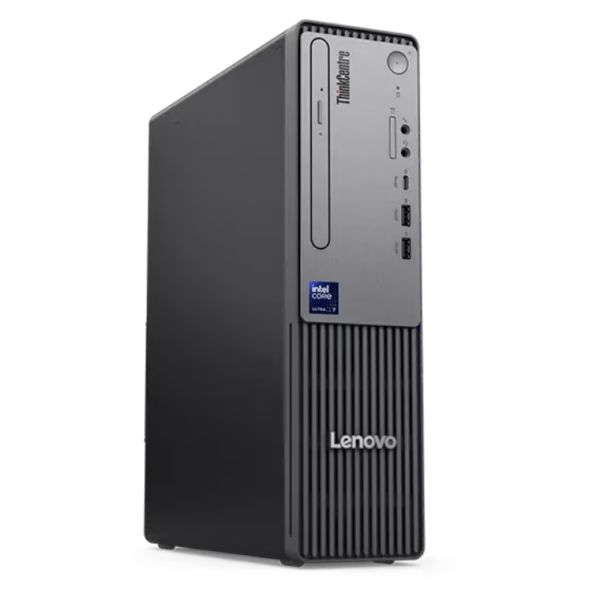 Настолен компютър Lenovo ThinkCentre neo 50s G6 SFF Intel Core Ultra 3 205, 8C (up to 4.9GHz, 15MB), 16GB DDR5-5600, 512GB SSD, Integrated Graphics, DVD, KB, Mouse, DOS, 3Y Onsite