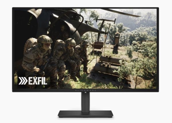 Монитор Dell Alienware AW2726DM, 27" QD-OLED, WQHD 2560x1440, 99% DCI-P3, AMD FreeSync Premium, 240Hz, 0.03 ms GTG, 1,500,000:1, 400 cd/m2,HDR, VRR, HDMI, DP, Height Adjustable, Pivot, Swivel, Tilt, Black