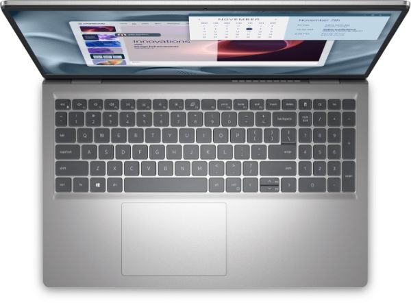 Лаптоп Dell Pro 15 Essential PV15250, Intel Core i7-1355U (10 cores, up to 5.00 GHz), 15.6" FHD (1920x1080) 120Hz WVA AG, 16GB, 512GB, Intel UHD Graphics, FHD RGB cam, Wi-Fi 6, FPR, Backlit, Ubuntu, Platinum Silver+Canon PIXMA MG2551S All-In-One, Grey