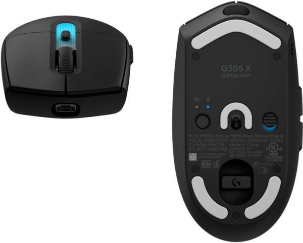 Мишка Logitech G305 X  Mouse, Superlight, BLACK-2.4GHZ-N/A-EER2-933-#933