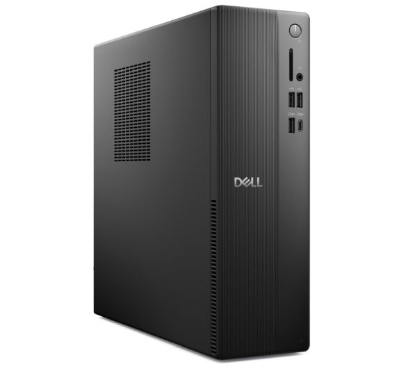 Настолен компютър Dell Pro Slim Essential QVS1260, Intel Core i3 14100 (12 MB cache, 4 Cores, up to 4.7GHz), 8GB, 8GBx1, DDR5, 4800MT/s, 512GB M.2 PCIe, Intel UHD Graphics 730, Wi-Fi 6, Keyboard&Mouse, 180W, Win 11Pro, 3Y PS + Dell SE2426H, 23.8" LED