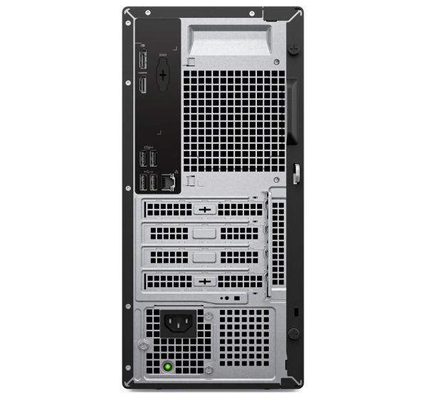 Настолен компютър Dell Pro Tower Essential QVT1260, Intel Core i3 14100 (12 MB cache, 4 Cores, up to 4.7GHz), 8GB, 8GBx1, DDR5, 4800MT/s, 512GB M.2 PCIe, Intel UHD Graphics 730, Wi-Fi 6, Keyboard&Mouse, 180W, Win 11 Pro, 3Y PS + Dell SE2426H, 23.8" LED