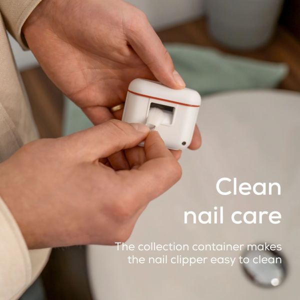 Електрическа нокторезачка Beurer MP 10 Electric nail clipper; Nails are cut automatically; One-button operation; Ideal for children & the elderly; Two speed settings; LED light; USB-C cable incl.