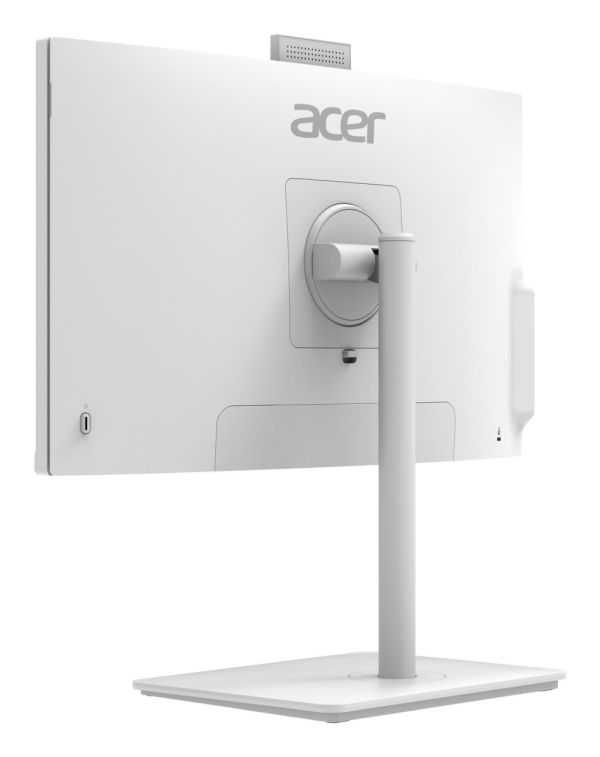 Настолен компютър - всичко в едно Acer Aspire C27-A, 27'' FHD IPS AiO 120Hz, Intel Core i5-13420H (up to 4.60GHz, 12MB), 16GB DDR4 (1 slot free), 512GB SSD, no DVD, Intel UHD, HDMI, RG-45, WiFi 6, BT 5.0, Glan, Ergo stand w Height Adj., 5MPCam+mic, KBD& M