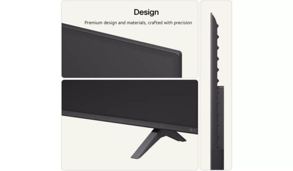 Телевизор LG 65NU8E0B3LA, 65" 4K HDR UHD, 3840x2160, DVB-T2/C/S2, AI Alpha 7, HDR 10, webOS 26, ThinQ AI, VRR, ALLM, HGiG, WiFi, Clear Voice, 4K Super Upscaling, Bluetooth 5.3, Hdmi e-ARC , CI, LAN, AirPlay2, AI Sound Pro, Google Cast, 2 Pole stand, Black