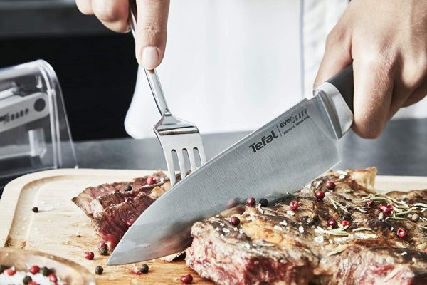 Нож Tefal K2569004 SET KNIFE+SHARPENER EVERSHARP