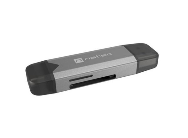 Аксесоар Natec Scarab 3 USB-C/USB-A 3.2 Gen.1 SD/Micro SD Card reader