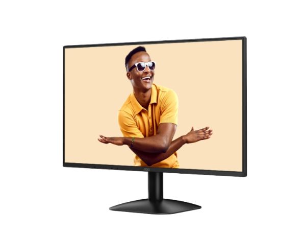 Монитор AOC 24B31H, 23.8" IPS WLED, 1920x1080@120Hz, 4ms GtG, 1ms MPRT, 300cd m/2, 1500:1, 20M:1 DCR, Adaptive Sync, FlickerFree, Anti Blue Light, Tilt, D-SUB, HDMI