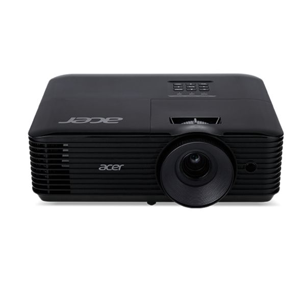 Мултимедиен проектор Acer Projector X1128H, DLP, SVGA (800x600), 4800 ANSI Lumens, 20 000:1, 1.1x, 3D ready, 40 degree Auto keystone, ACpower on, HDMI 1.4, VGA, RCA, USB(Type A), Audio in, Speaker 3W, 2.7kg, 2Y, Black