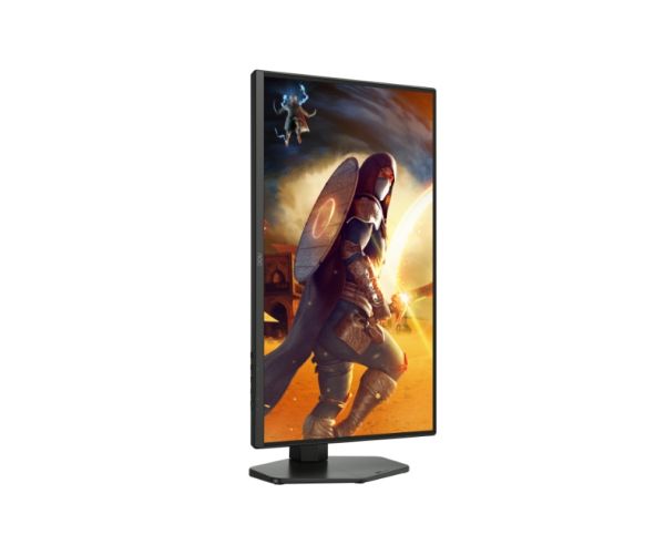 Монитор AOC Q25G4SR, 24.5" IPS WLED, 2560x1440@300Hz, 1ms GtG, 0.3ms MPRT, 400cd m/2, 1000:1, 80M:1, Adaptive Sync, FlickerFree, Low Blue Light, 2Wx2, Tilt, Height Adjust, Pivot, Swivel, 2xHDMI, DP
