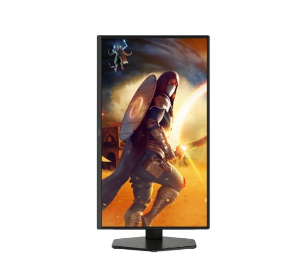 Монитор AOC Q25G4SR, 24.5" IPS WLED, 2560x1440@300Hz, 1ms GtG, 0.3ms MPRT, 400cd m/2, 1000:1, 80M:1, Adaptive Sync, FlickerFree, Low Blue Light, 2Wx2, Tilt, Height Adjust, Pivot, Swivel, 2xHDMI, DP