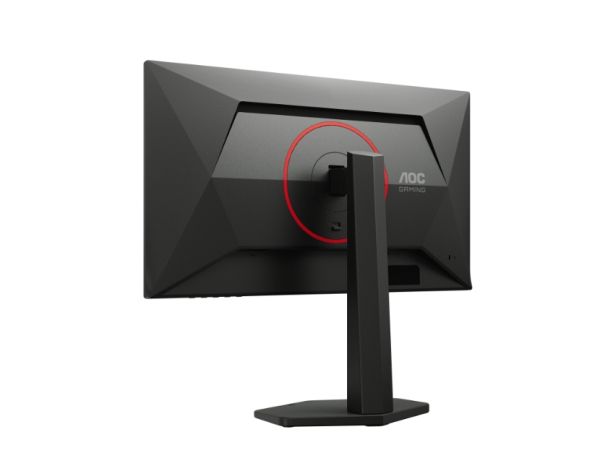 Монитор AOC Q25G4SR, 24.5" IPS WLED, 2560x1440@300Hz, 1ms GtG, 0.3ms MPRT, 400cd m/2, 1000:1, 80M:1, Adaptive Sync, FlickerFree, Low Blue Light, 2Wx2, Tilt, Height Adjust, Pivot, Swivel, 2xHDMI, DP