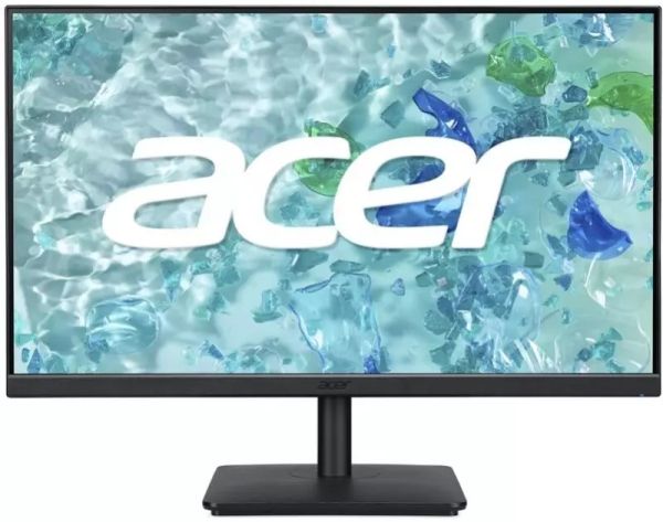 Монитор Acer Vero V247YGbmipx, 23.8'' FHD (1920x1080), IPS, 120Hz, 100M:1, 250nits, 4ms (GTG)/1ms(VRB), HDMI, DP, VGA, Audio In/Out,  Adaptive Sync, ZeroFrame, VisionCare 2.0, Speakers, Energy Class C, Black, 3Y