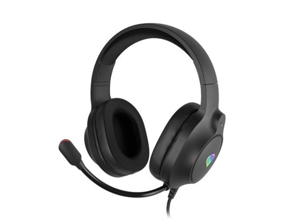 Слушалки Genesis Headset Neon 213 With Microphone RGB Illumination Black
