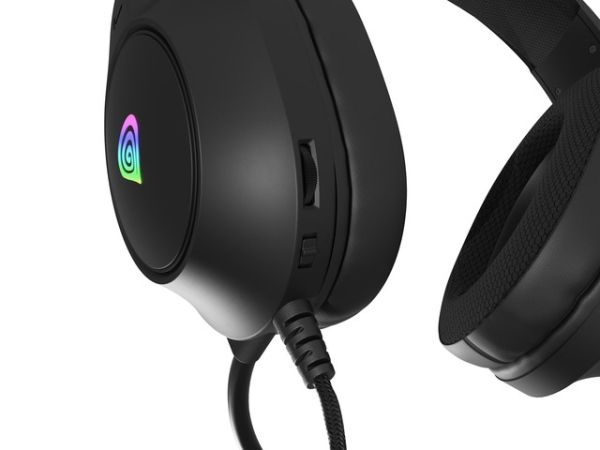 Слушалки Genesis Headset Neon 213 With Microphone RGB Illumination Black