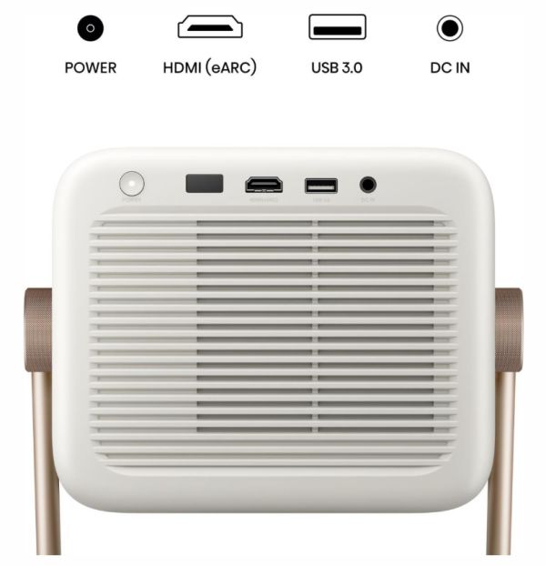 Мултимедиен проектор Hisense projector M2SE-PRO Home Cinema,Ultra HD (3840x2160),HDMI 1x, 1300Lumens, 1000:1, 2 x10W,VidaaU7, 65"-200", White