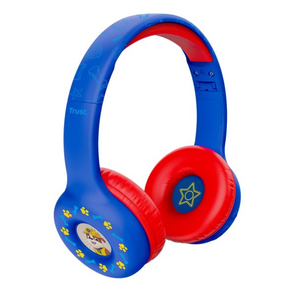 Слушалки TRUST Nouna Wireless Headphones Paw Patrol Blue