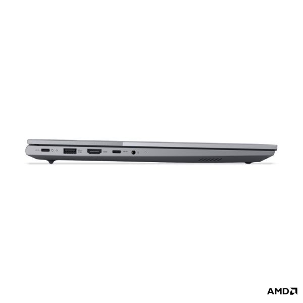 Лаптоп Lenovo ThinkBook 16 G9 AMD Ryzen 7 250 (up to 5.1GHz, 16MB), 32GB (16+16) SODIMM DDR5-5600, 512GB SSD, 16" WUXGA (1920x1200) IPS AG, AMD Radeon 780M Graphics, FHD&IR Cam, Backlit KB, WLAN, BT, 3 cell, DOS, 3Y CCI