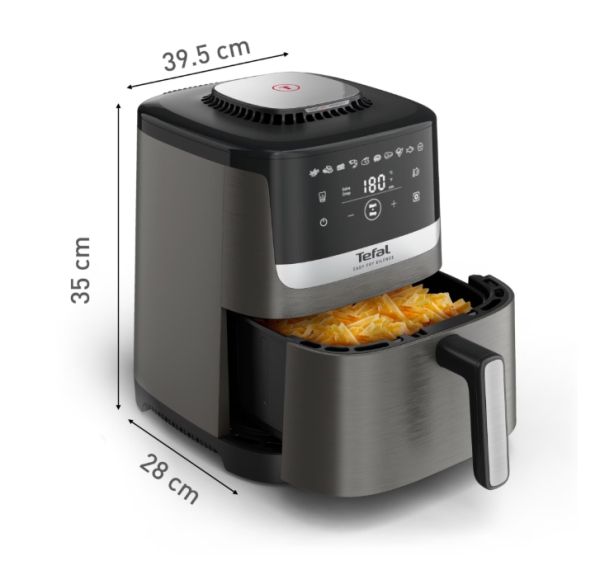 Уред за здравословно готвене Tefal EY551HE0 Fry Easy Fry Silence Xl Coal  E