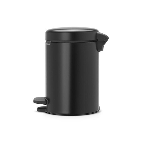 Кош за смет с педал Brabantia NewIcon 3L, Matt Black